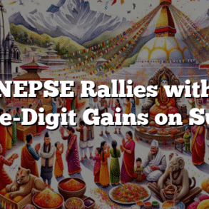 NEPSE Rallies with Double-Digit Gains on Sunday