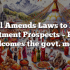 Nepal Amends Laws to Boost Investment Prospects – FNCCI Welcomes the govt. move