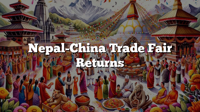 Nepal-China Trade Fair Returns