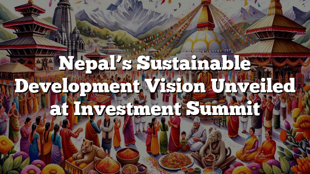 Nepal’s Sustainable Development Vision Unveiled at Investment Summit