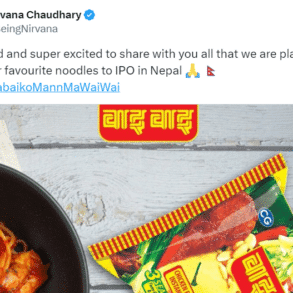 Waiwai IPO - The Noodle Brand Set to Launch IPO in Nepal, Confirms Choudhary Group MD