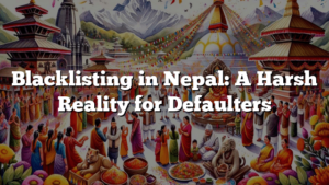 Blacklisting in Nepal: A Harsh Reality for Defaulters