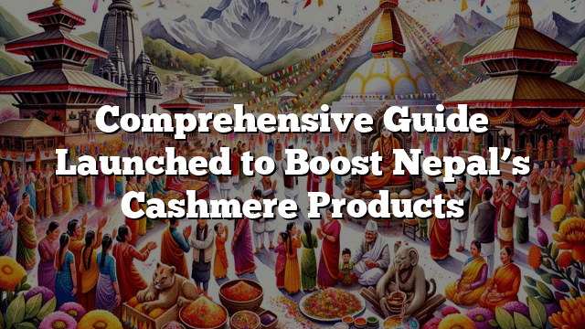 Comprehensive Guide Launched to Boost Nepal’s Cashmere Products