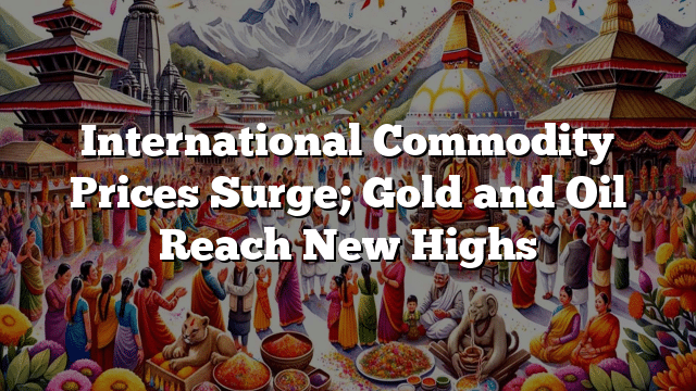 International Commodity Prices Surge; Gold and Oil Reach New Highs