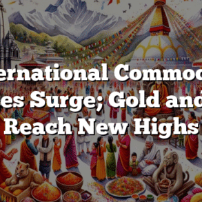 International Commodity Prices Surge; Gold and Oil Reach New Highs