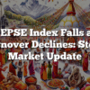 NEPSE Index Falls as Turnover Declines: Stock Market Update