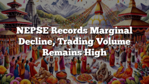 NEPSE Records Marginal Decline, Trading Volume Remains High