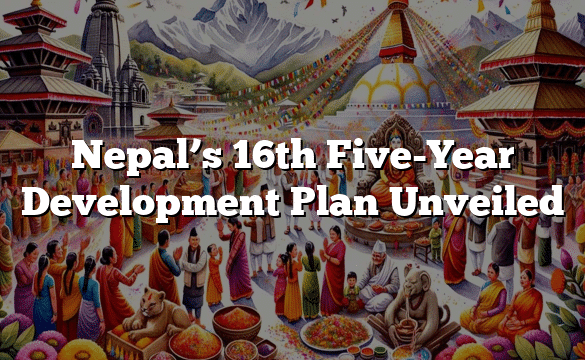 Nepal’s 16th Five-Year Development Plan Unveiled