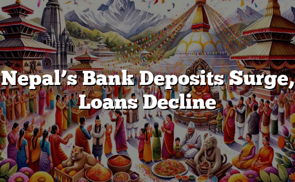Nepal’s Bank Deposits Surge, Loans Decline