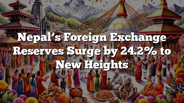 Nepal’s Foreign Exchange Reserves Surge by 24.2% to New Heights