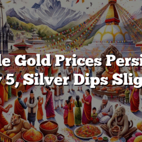 Stable Gold Prices Persist on May 5, Silver Dips Slightly