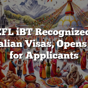 TOEFL iBT Recognized for Australian Visas, Opens Doors for Applicants
