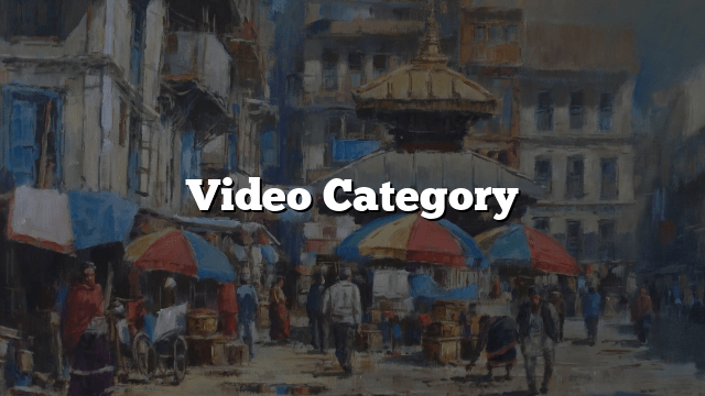 Video Category